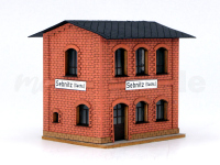 BuBi Model H060181c - H0 - Stellwerk Sebnitz - Fertigmodell